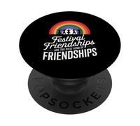 FESTIVAL FRIENDSHIPS ARE THE BEST KIND OF FRIENDSHIPS PopSockets PopGrip Adhésif