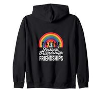 FESTIVAL FRIENDSHIPS ARE THE BEST KIND OF FRIENDSHIPS Sweat à Capuche