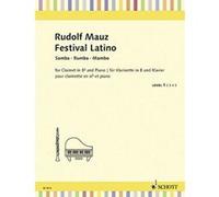 Festival Latino - Samba, Rumba, Mambo - Schott Student Edition - Clarinet and Piano - Score and part - ( SE 1012 ) - [Version Originale] Inconnu (Auteur)