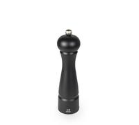 Festival Moulin À Sel En Bois Noir Mat 22 Cm Avec Mécanisme Zircone