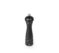 Festival Moulin À Sel En Bois Noir Mat 22 Cm Avec Mécanisme Zircone