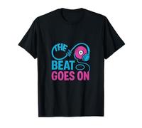 Festival Squad Boucle en Vinyle Motif The Beat Goes on T-Shirt
