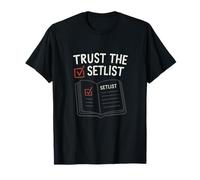 Festival Squad Trust The Setlist Concert Design Graphique T-Shirt