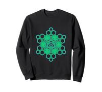 Festival Wear, géométrie sacrée, Transe, méditation, Yoga, Mandala Sweatshirt