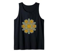 Festival Wear Psytrance Goa Trance Méditation Yoga Géométrie Débardeur