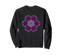 Festival Wear Psytrance Goa Trance Méditation Yoga Géométrie Sweatshirt