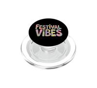 Festivals Summer Musique Comédie Littéraire Vintage Vibes PopSockets PopGrip pour MagSafe