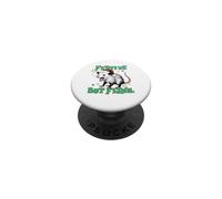 Festive But Feral Possum Design Christmas Humor PopSockets PopGrip Adhésif
