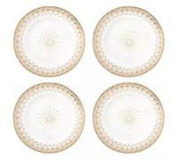 FESTIVE Coffret 4 assiettes à dessert D19 cm en porcelaine SC