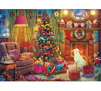 Festive Fireside - Puzzle 1000 Pièces