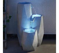 Festive Lights Fontaine solaire blanche en cascade LED, SL122