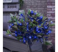 Festive Lights Guirlande Lumineuse Solaire 5 Mètres 50 LED (Bleu)