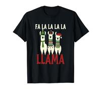 Festive Llama Ugly Christmas Sweater T-Shirt