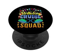 Festive My Birthday Bateau de croisière pour Hommes, Femmes et Enfants PopSockets PopGrip Adhésif