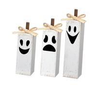 Festive Wooden Tiered Tray Centerpieces with Design for Halloween Christmas Office and Shop Decor DIY Christmas Table Decorations