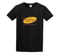 Festivus for The Rest of Us Basic Take Out Body Sculpting Crazy Camping T-Shirt Black S