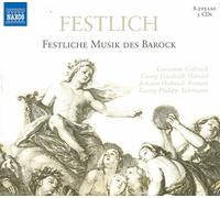 Artistes divers – Festliche Musik des Barock – CD – NAXOS