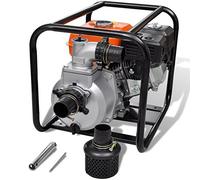 Festnight 4 Temps Pompe à Eau Moteur Essence pour Jardin 49 x 37 x 42 en Métal 3,6 L