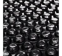 Festnight Bâche pour Piscine Bâche à Bulles Flottant Rectgulaire Noir 10 x 5m