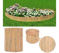 Festnight Bordure de Pelouse de Jardin en Bambou 1000 x 30 cm