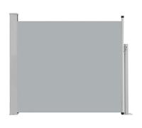 Festnight Brise-Vue Balcon Aent latéral rétractable de Patio 100x300 cm Gris