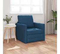 Festnight Canape Convertible 1 Places Canapé 1 Places Canapé-lit 2 en 1 pour Petit Appartement, Salon, Bureau-Bleu-74x77x81 cm