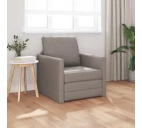 Festnight Canape Convertible 1 Places Canapé 1 Places Canapé-lit 2 en 1 pour Petit Appartement, Salon, Bureau-Taupe-74x77x81 cm