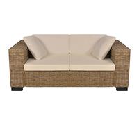 Festnight Canapés et divans de Salon en rotin Couleur rotin Naturel
