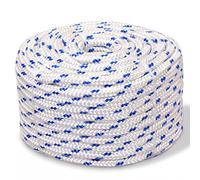 Festnight Corde de Bateau Polypropylène 6 mm 100 m Blanc