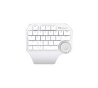 Festnight Designer Keyboard Pavé numérique mécanique Pavé numérique portable avec Smart Dial 3 Groupe Touches personnalisées pour Windows Mac OS &