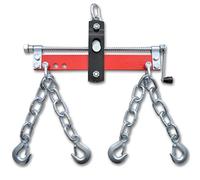 Festnight Equilibreur de Charge pour Grue d'Atelier Rouge + Argent 900kg