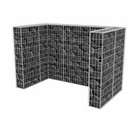 Festnight Gabion 180 x 100 x 120 cm Décoration pour Jardin