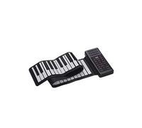 Festnight Muslady Portable électrique à 61 touches roll up Clavier de piano silicone Haut-parleur intégré Batterie au lithium rechargeable Fonction de réverbération BT Clavier numérique