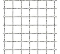 Festnight Panneau de Grillage Acier Inoxydable 100x100 cm 21x21x2,5 mm