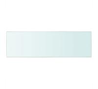 Festnight- Panneau pour étagère en Verre Transparent Rectangulaire pour Maisons magasins