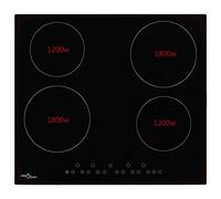 Festnight Plaque Electrique Chauffante | Plaque de Cuisson Céramique 4 brûleurs Contrôle Tactile 6000 W