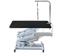 Festnight Table Toilettage Ajustable Hydraulique pour Chiens Capacité de Charge 60 kg