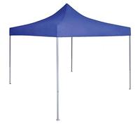 Festnight Tente de Jardin Tonnelle de Jardin Pliable Professionnelle Acier 2x2 m Bleu