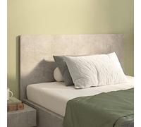 Festnight Tete de lit 120 cm Armoire de Tête de Lit Murale Têtes de lit pour Adulte Meuble de Chambre à Coucher-Gris béton-120x1,5x80 cm