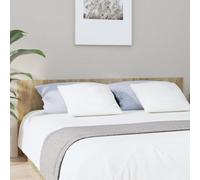 Festnight Tete de lit 200 cm Armoire de Tête de Lit Murale Têtes de lit pour Adulte Meuble de Chambre à Coucher-Chêne sonoma-200x1,5x80 cm