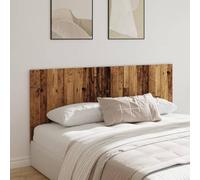 Festnight Tete de lit 200 cm Armoire de Tête de Lit Murale Têtes de lit pour Adulte Meuble de Chambre à Coucher-Vieux bois-200x1,5x80 cm