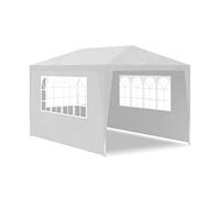 Festnight Tonnelle de jardin/Tente de Réception Chapiteau Blanc 3x4m