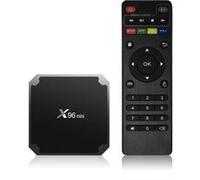 Festnight X96mini Smart Android 7.1.2 TV Box Amlogic S905W Quad Core H.265 VP9 HDR10 Mini PC 1 GB / 8 GB DLNA WiFi LAN Media Player EU Plug