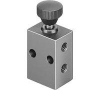 Festo 3/2 NC Monostable Vanne À Bouton-Poussoir M5 80L/Min - 3660