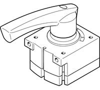 Festo 4/3 Soupape À Levier Manuel Épuisé G1/8 800l/min - 3488207