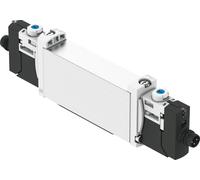 Festo 5/3 Échappement D'Air Électrovanne Bride 460 - 600l/min - 574249