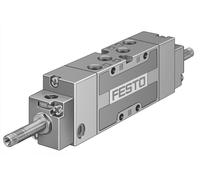 Festo 5/3 Électrovanne D'air Échappé G1/8 1000L/Min - 535942