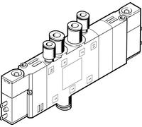 Festo 5/3 Électrovanne D'Air Échappé QS-6 370l/min - 196901
