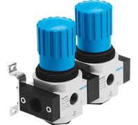 Festo Regulatrice De Pression Combinaison De Détendeur G3/8'' 0.5-7bar 1800l/min Mini - 528953