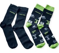 FESTOOL 2 paires de chaussettes SOCK-FT1 taille S (EU 37-41)